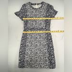 Boden Leaf Print Cap Sleeve Full Zip Fitted Bodice Mini Dress Size undefined Photo 8