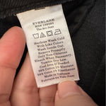 Everlane  Black The Arc Jeans Womens 29 Wide Leg Cropped Denim Casual High Rise Photo 2