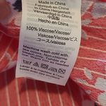 Madewell  DAISY SIDE BUTTON SKIRT IN RETRO STRIPE LIPSTICK RED KNEE LENGTH 2 Photo 9