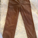 Ralph Lauren Vintage  Polo  Corduroy Pants Size 14 Tan Wide Leg Tan Photo 0