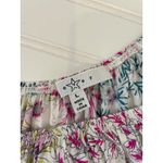 Loft Black Ruffled Peasant Blouse & FEVER Floral Bell Sleeve Top Bundle Size L Photo 9