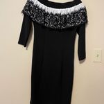Hilary Radley  for Katherine Barclay Off the shoulder‎ Lace Collar Dress NWT Photo 2