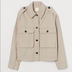 H&M Beige Trench Coat Photo 0