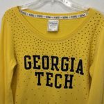 PINK - Victoria's Secret Vintage Victorias Secret Pink Embellished Georgia Tech Sweatshirt Collegiate Photo 1