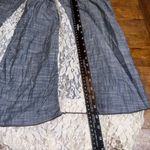 POL Nation + Grace  Boho Chambray Lace Sleeveless Top Photo 5