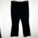 Isaac Mizrahi Plus Size 16 Pants Black Trousers Flare High Rise Stretch 266 Photo 4