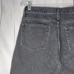 White Fox Boutique White Fox Distressed/Ripped Black Denim Jeans Size L With Raw Hem Photo 12