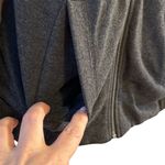 UGG  Unisex Dark Gray/Black Full-Zip Hoodie Medium Long Sleeve Drawstring Hood Photo 6