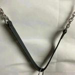 Liz Claiborne MEDIUM PURSE BLACK FAUX LEATHER FRONT 3D LASER CUT FLORAL DESIGN Photo 4