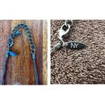 Vintage Beaded Necklace Triple Standed 22 inch 2 inch extender NY Mark … Photo 11