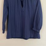 Marine layer  Tie Neck Long Sleeves Peasant Top‎ Size Small Photo 6