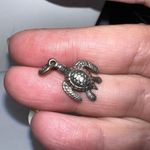 Sterling Silver Vintage Turtle‎ Charm Silver Photo 5