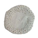 Women's Crochet White Hat A388 Photo 2