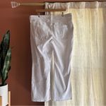 Madewell Kick Out Crop Jeans Flare Denim Pure White NWT Size 33 (US 16) Photo 7