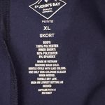 st. john's bay Navy‎ Blue Skort  size XL petite draw string pockets Photo 7