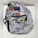 Jansport  Cross Town Backpack Laptop Bag Color Me In Edition School Travel Photo 1
