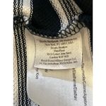 Brooks Brothers Dress Womens Medium Navy White Stripe Knit Shirt 3/4 Sleeve Photo 9