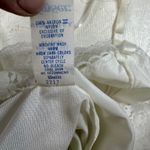 Vintage Kayser Ivory Lace Trim Nylon Full Slip Tank Top Camisole Made in USA 36 White Size undefined Photo 3