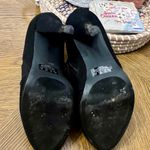 Fergalicious Fergie Womens Cacey Ankle Booties Black Almond Toe Side Zipper Size 7.5 Photo 6