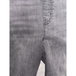 Spanx  Jeans Grey Distressed Denim Skinny Raw Hem‎ Pull On Size L #20213R Casual Photo 8