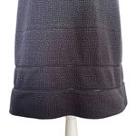 Yigal Azrouel NWOT Jacquard Short Sleeve Little Black Fit & Flare Dress Size 0 Photo 6