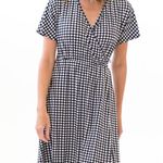 Agnes & Dora NWT  Nightingale Wrap Dress | Gingham Photo 2