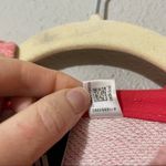 Adidas Pink & Red Athletic Pullover Hoodie Sweatshirt Womens S Retro Sport Photo 3