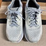 Hoka  One One Sneaker Clifton 8 Running Shoes Blue/Gray Women 9.5D Running Walk Photo 1