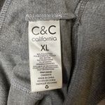 C&C California  Sunshine & Champagne Sweatshirt in Gray Size XL Long Sleeve Photo 4