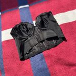 Vintage Lady Marlene Black Lace Bustier Corset bra strapless classic chic Size 36 Photo 1