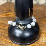 Trifari  PAT. PEND Milk Glass Bracelet Photo 2