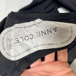 Anne cole NWT Convertible High Waisted Fold Over Black swimsuit bottom size L Photo 3