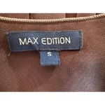 Max edition Vintage  MADE IN USA Brown Mini Dress Size Small Photo 3