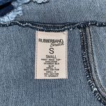 Rubberband Stretch Size S Navy Sweatshirt Photo 4