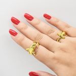 Gold Shark Ring Photo 5