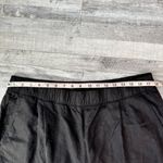 Eileen Fisher  black linen blend elastic cuff pull on pants lagenlook XL N31 Photo 3