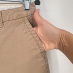 Gap  Women's Flat Front Straight Ankle Pants‎ Classic Khaki Medium Wash Size 4 Photo 6