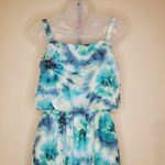 Emma & Michele  Blues Tie Dye Sleeveless Maxi S Photo 4