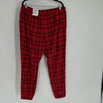 Sonoma NWT Women’s Buffalo Plaid Hi Rise Banded Bottom Everyday Pajama Pants XL Photo 8