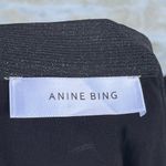 ANINE BING  Pleated Tulle Skirt size XS black metallic Photo 9