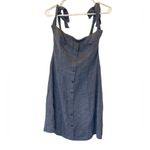 ASTR  The Label Dress Strapless Tie Arm Sleeve Size Large Photo 2