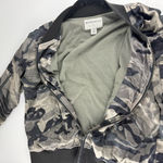 🤍HP🤍Marrakech Camo Utility Bomber Jacket – Size M Gray Size M Photo 5