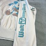 Disney Mickey Mouse Womens Sweater Blue Medium Walt World Oversized EUC Comfy Photo 2