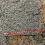 Lands' End Lands’ End Women’s Floral Cotton/Linen Blend Half Button Down Long Sleeve Size M Photo 12