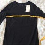 SHAN DIANA Women’s PAP 5 round Neck long sleeve shift dress in black size 2 Photo 4