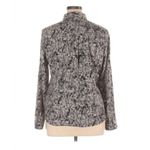 Dana Buchman  Black & White Snakeskin Button Down Pattern Top XL Photo 1