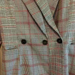Walter Baker ‎ Women's Saundra Plaid Blazer Jacket in Grey Multi Size M Preppy Photo 8