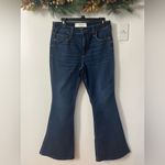 Hollister Curvy high-rise Dark Wash Flare Jeans Photo 3