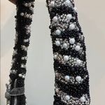 From India To You | Beaded Mini Hobo Bag Black Photo 6