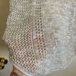 New Direction 🌞New Directions Beige & White Heathered Open Knit Short Sleeve Top A Photo 5